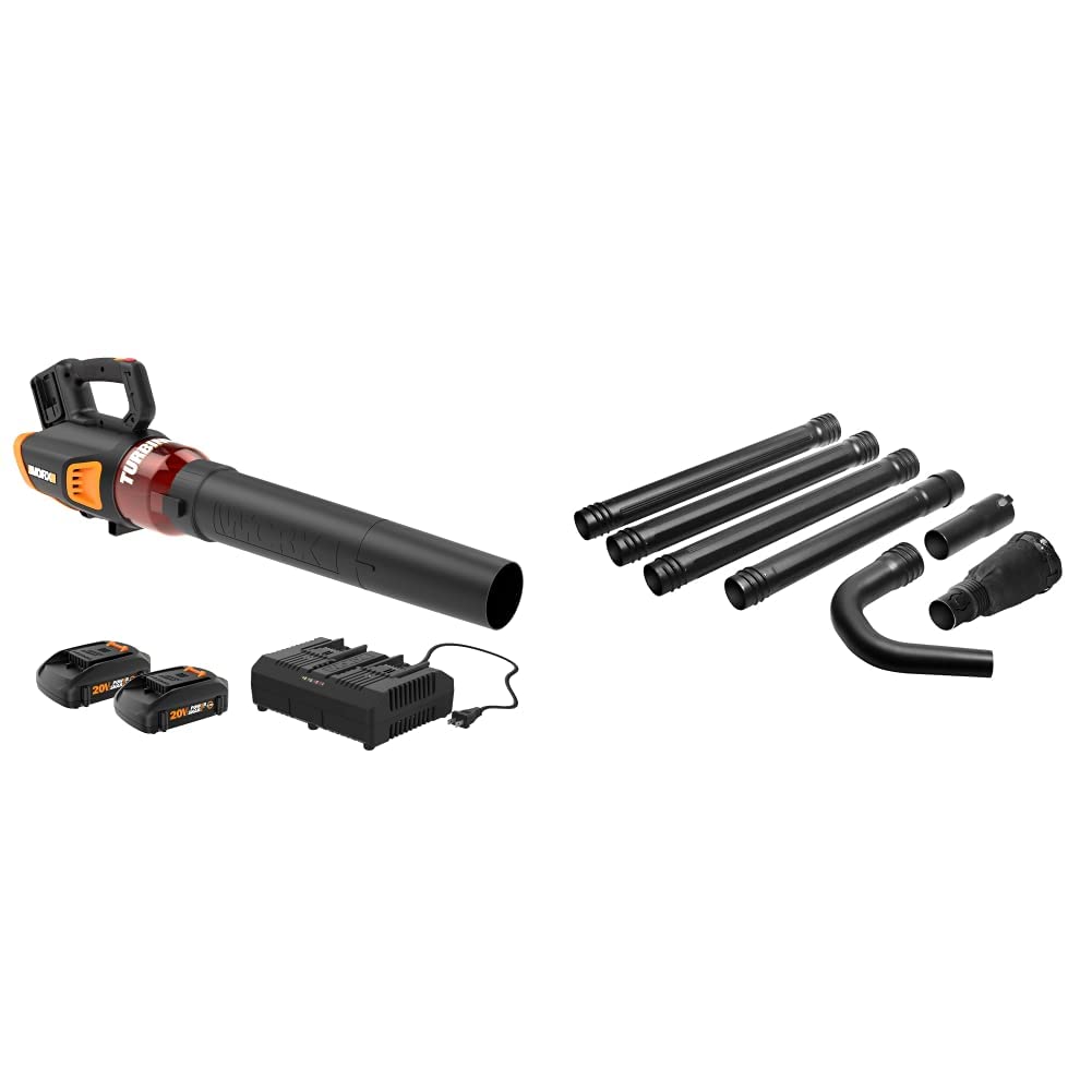 40V Cordless Leaf Blower with Brushless Motor & Gutter Cleaning Kit J677974