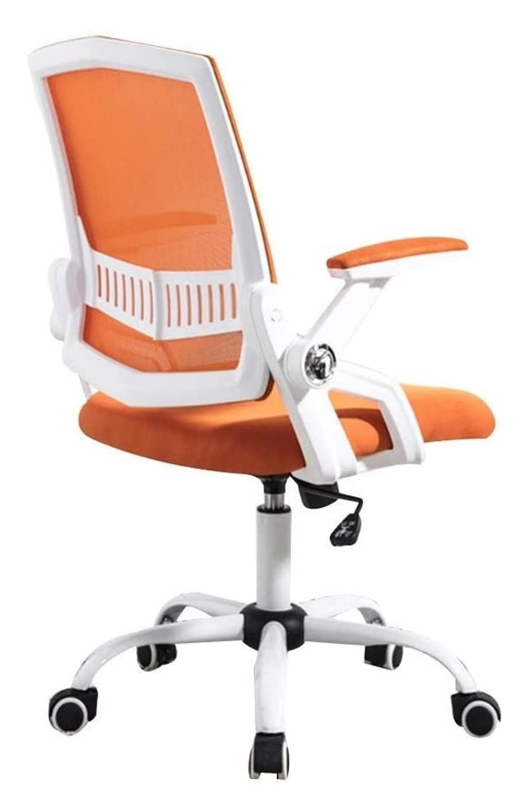 Orange Mesh Ergonomic Swivel Office Chair R176767