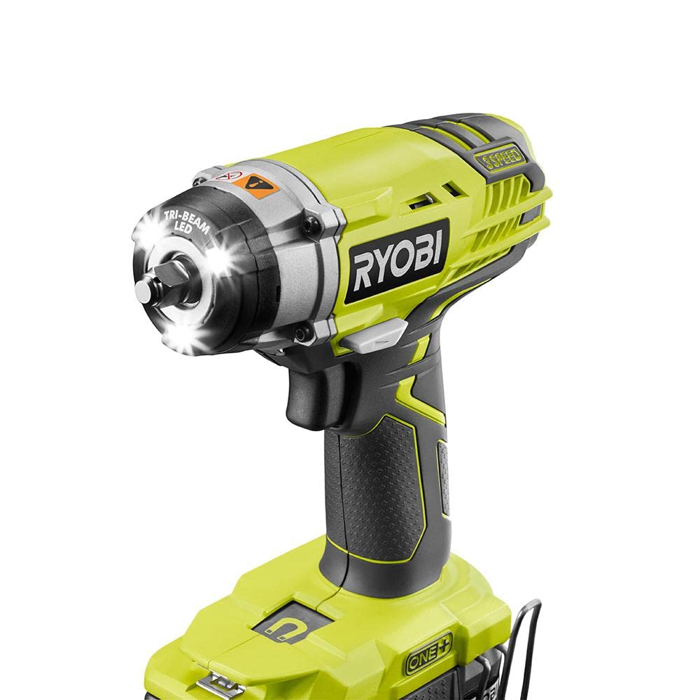 18 Volt Cordless 3/8 in. 3-Speed Impact Wrench Kit with Battery and Charger O89947