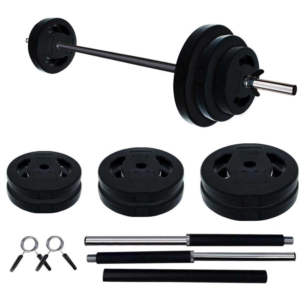 40 LB Adjustable Barbell Weight Set A5499