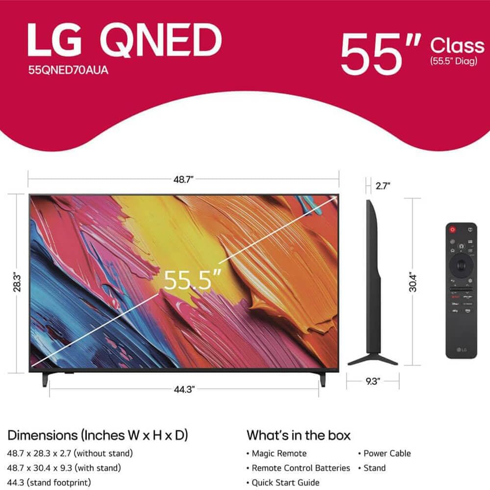 55 inch 4K QNED Smart TV D528