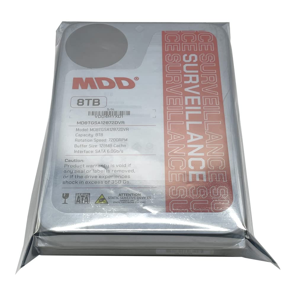 8TB 7200RPM 128MB Cache SATA 6.0Gb/s 3.5-inch Internal Surveillance Hard Drive X885