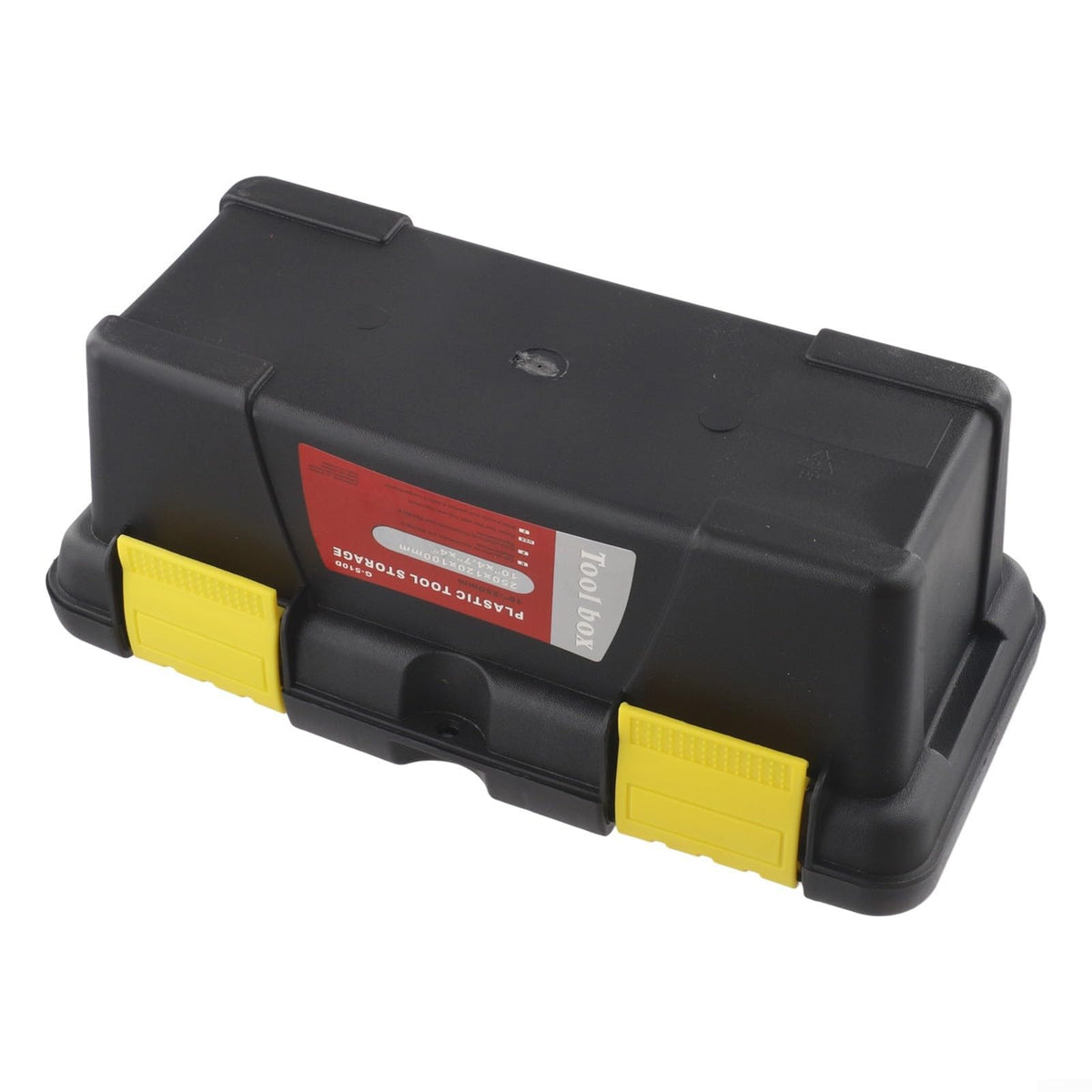 10 Inch Black Plastic Tool Box R710638