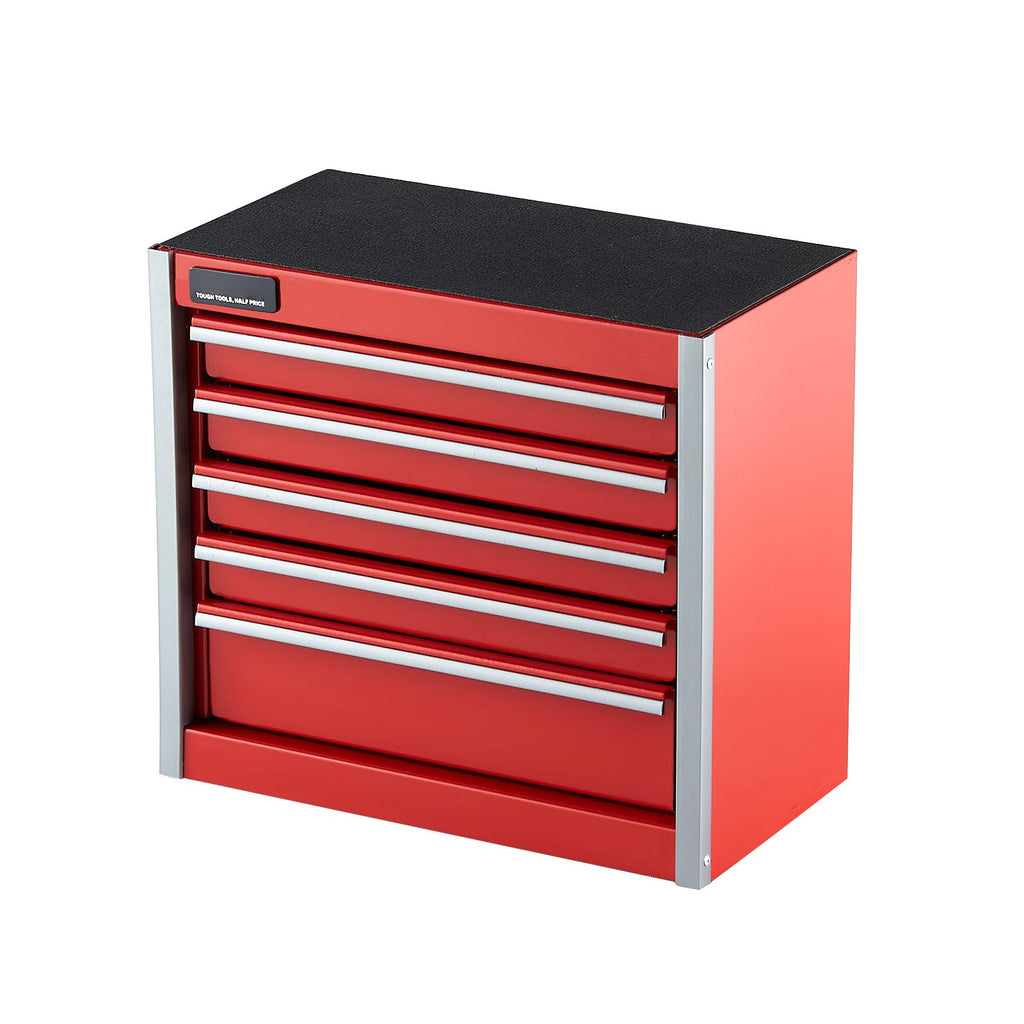 8.6-inch Portable Metal Tool Box with 5 Drawers Y995