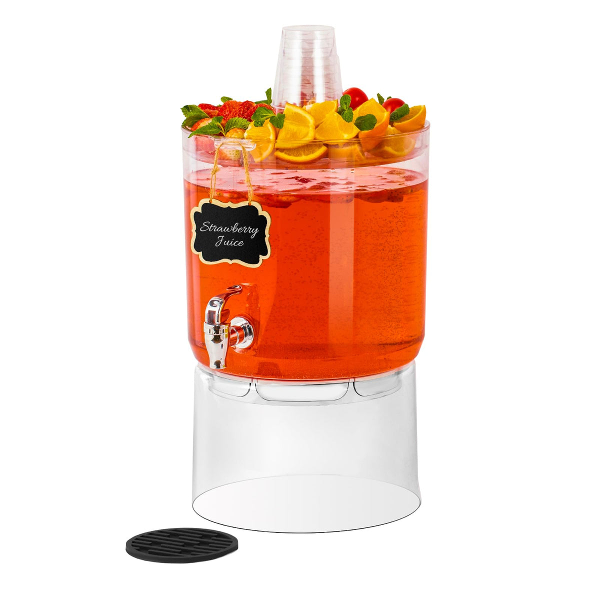 2 Gallon Drink Dispenser with Multi-Function Lid R71882