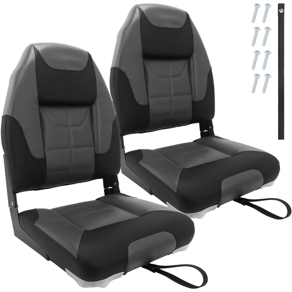 High Back Folding Boat Seat 2 Pack B984605