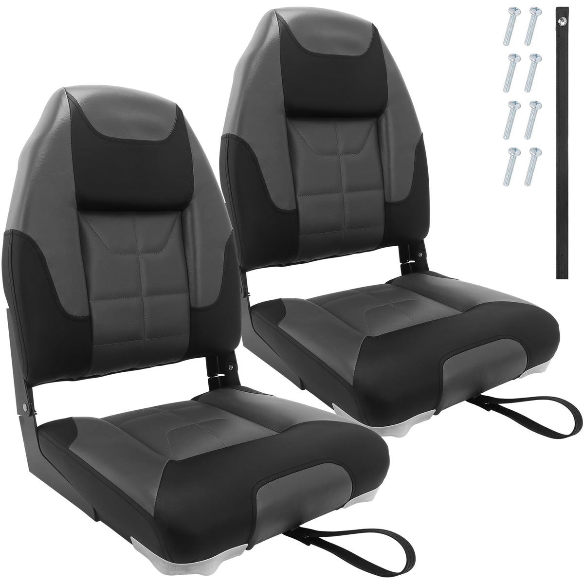 High Back Folding Boat Seat 2 Pack B984605