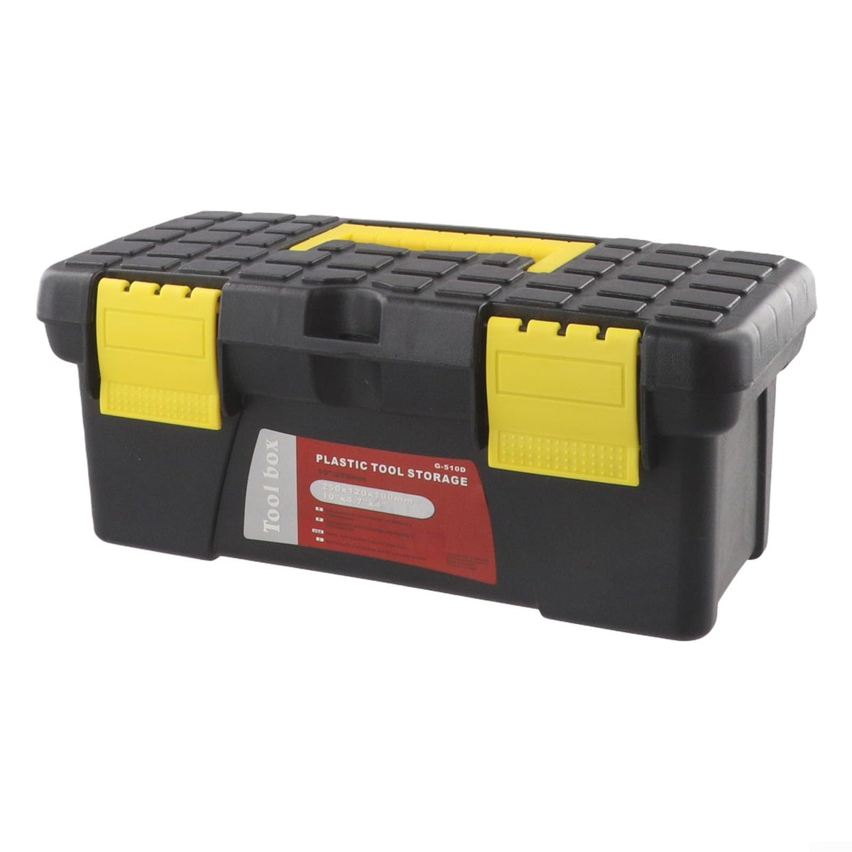 10 Inch Black Plastic Tool Box R710638