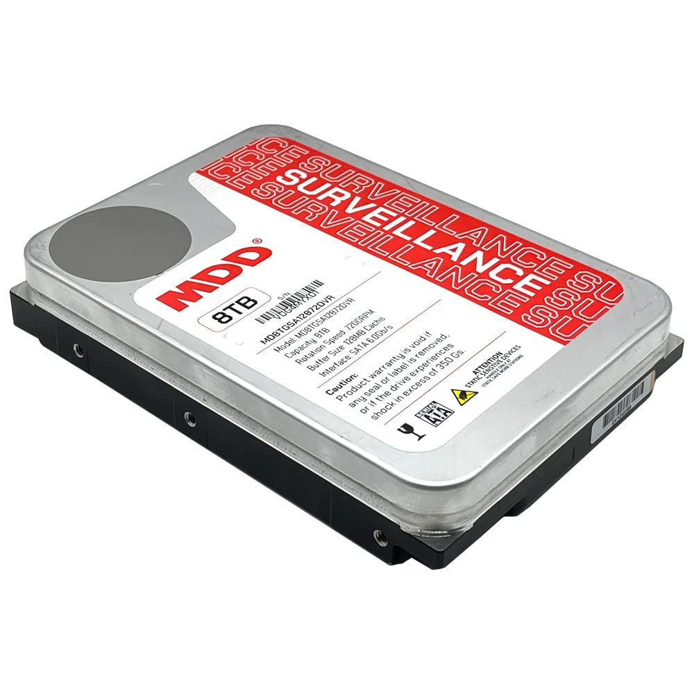 8TB 7200RPM 128MB Cache SATA 6.0Gb/s 3.5-inch Internal Surveillance Hard Drive X885