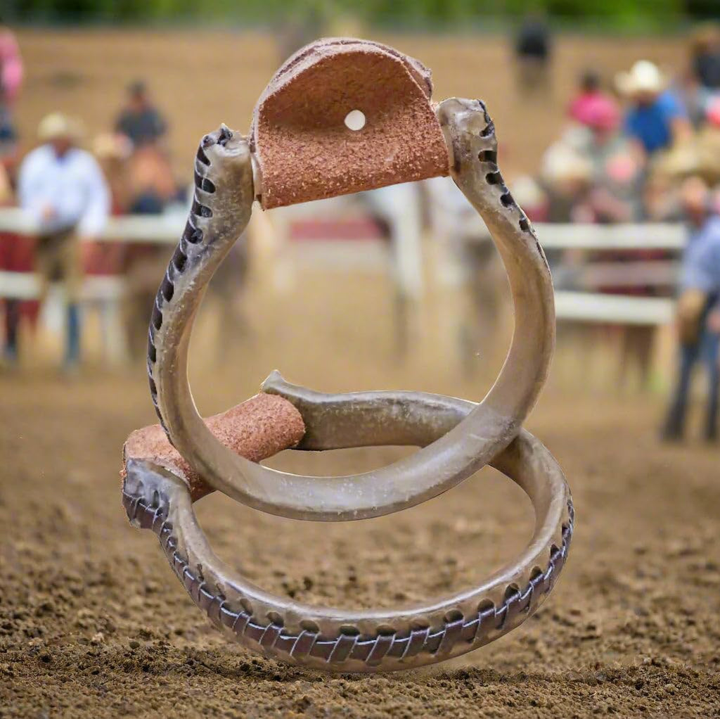 Oxbow Round Metal Western Stirrups J958601