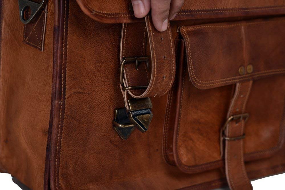 18 Inch Leather Briefcase C34811