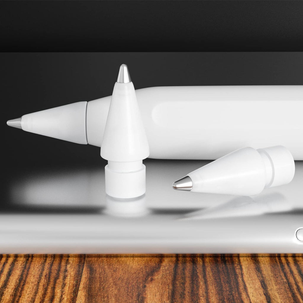Fine Point Pencil Tips for Apple Pencil 1st 2nd Generation USB-C, White Q278433