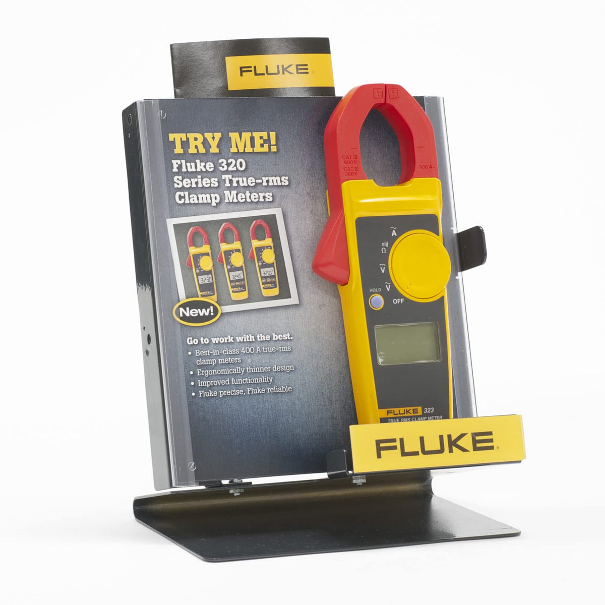 Clamp Meter, Measures AC Current to 400 A & AC/DC Voltage to 600 V C7557