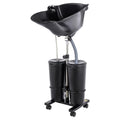 Electric Double Bucket Salon Sink Portable Shampoo Bowl Y2133