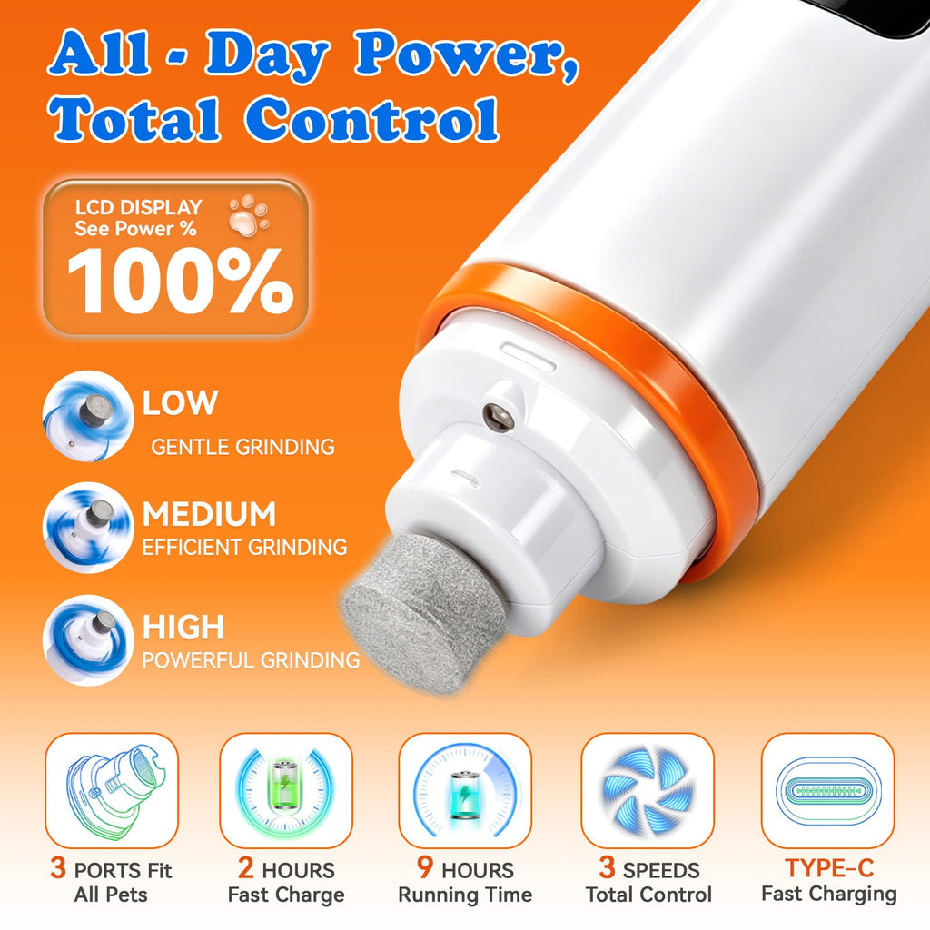 Dog Nail Grinder with LED Light R745361