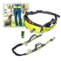 Hands Free Dog Leash with Reflective Bungee, Treat Holder, Poop Bag Dispenser T813320