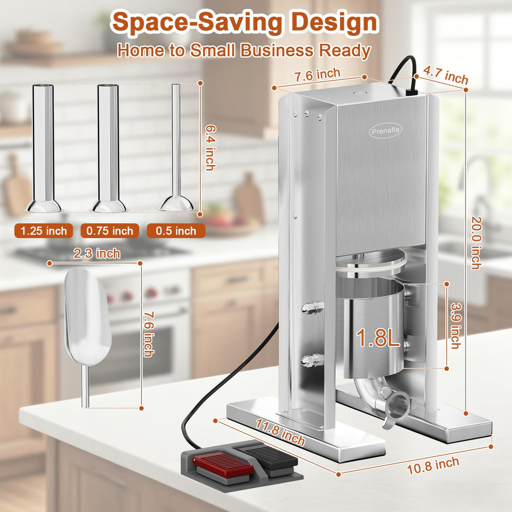 4 LB Vertical Electric Sausage Stuffer I496368