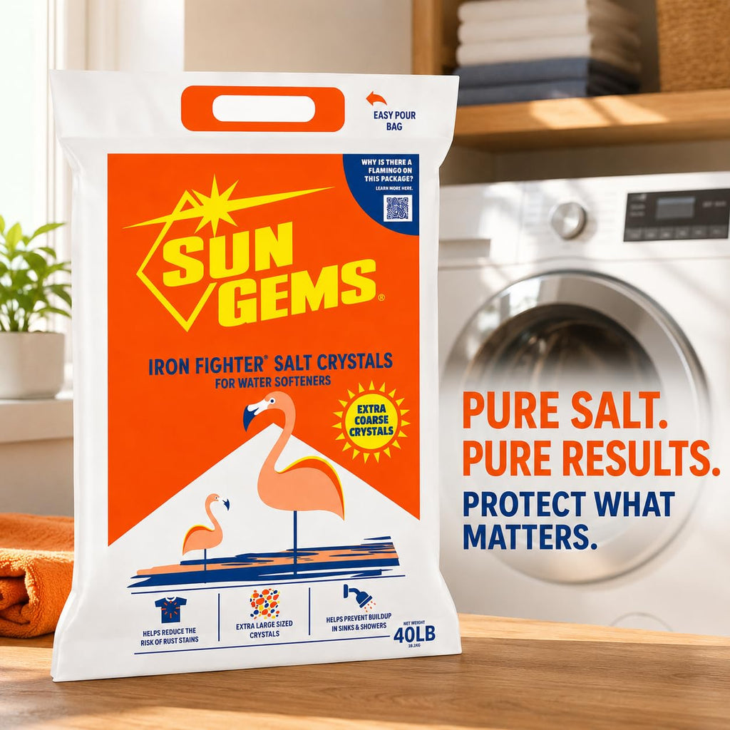 Water Softener Salt Crystals 40 lb Extra Coarse P4483