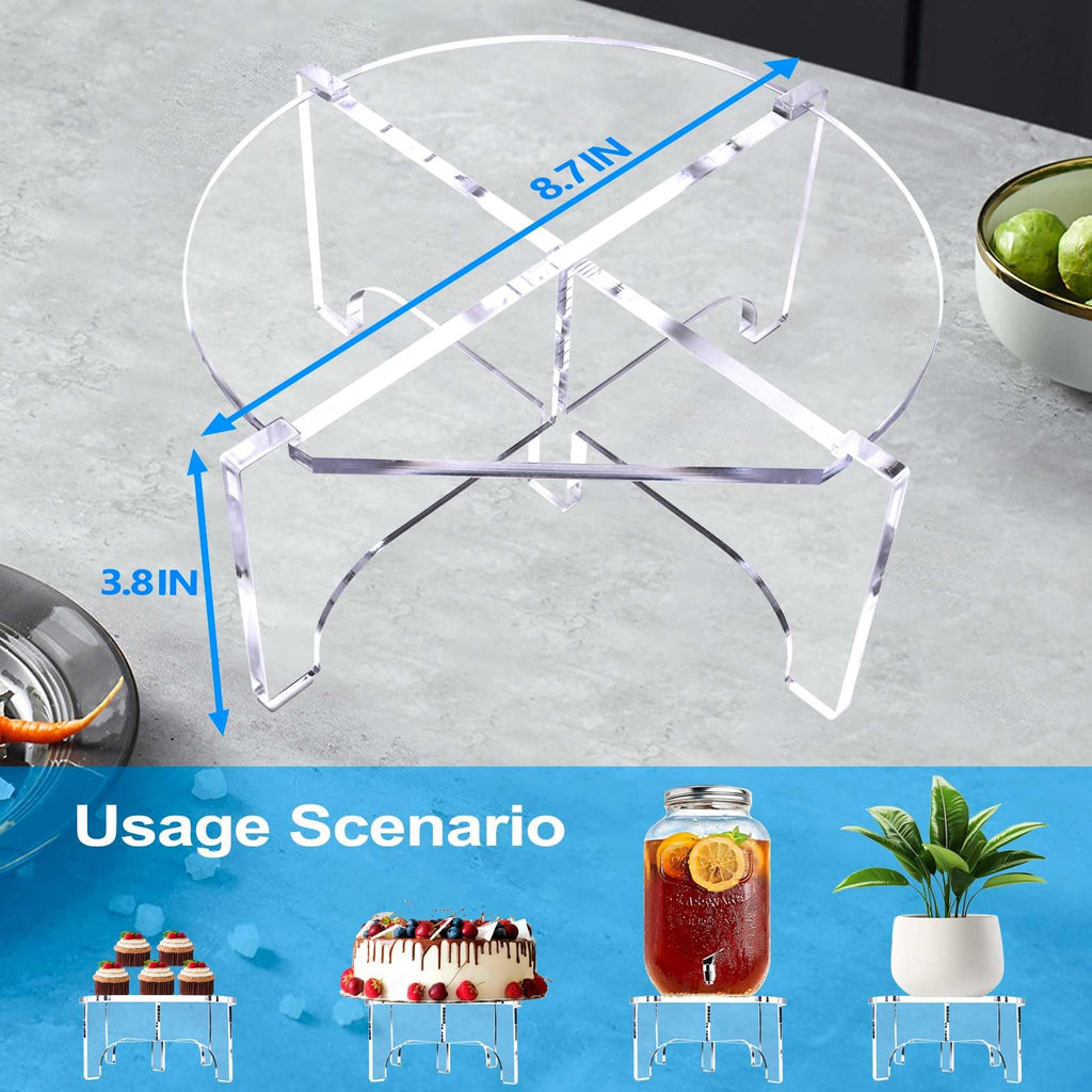 Acrylic Beverage Dispenser Stand W680