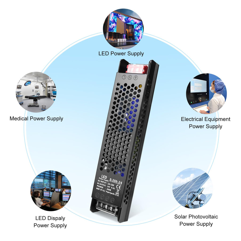 24V 200W LED Power Supply Z833