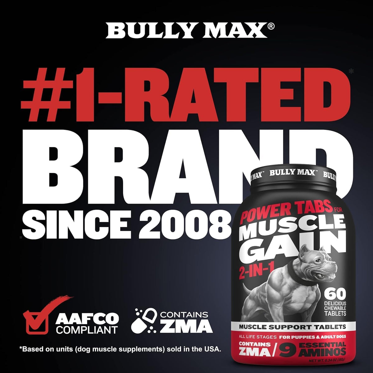 High-Protein Lamb Puppy Food, Vitamin Tabs & Power Tabs F537745