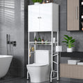 White 2-Door Over The Toilet Storage Cabinet C973