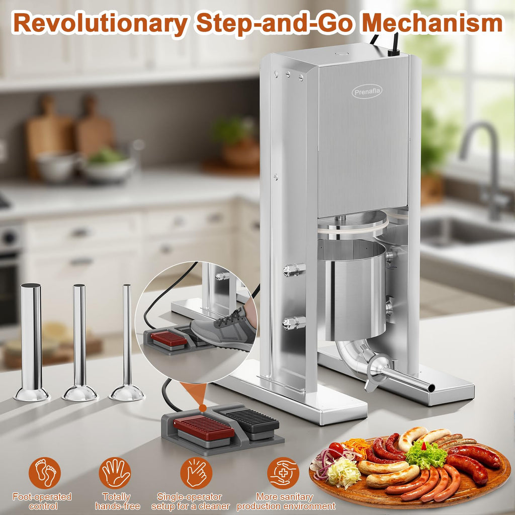 4 LB Vertical Electric Sausage Stuffer I496368