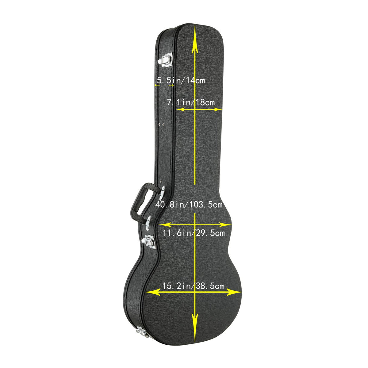 Electric Guitar Case Wooden Hard Shell Case With Lock W1993
