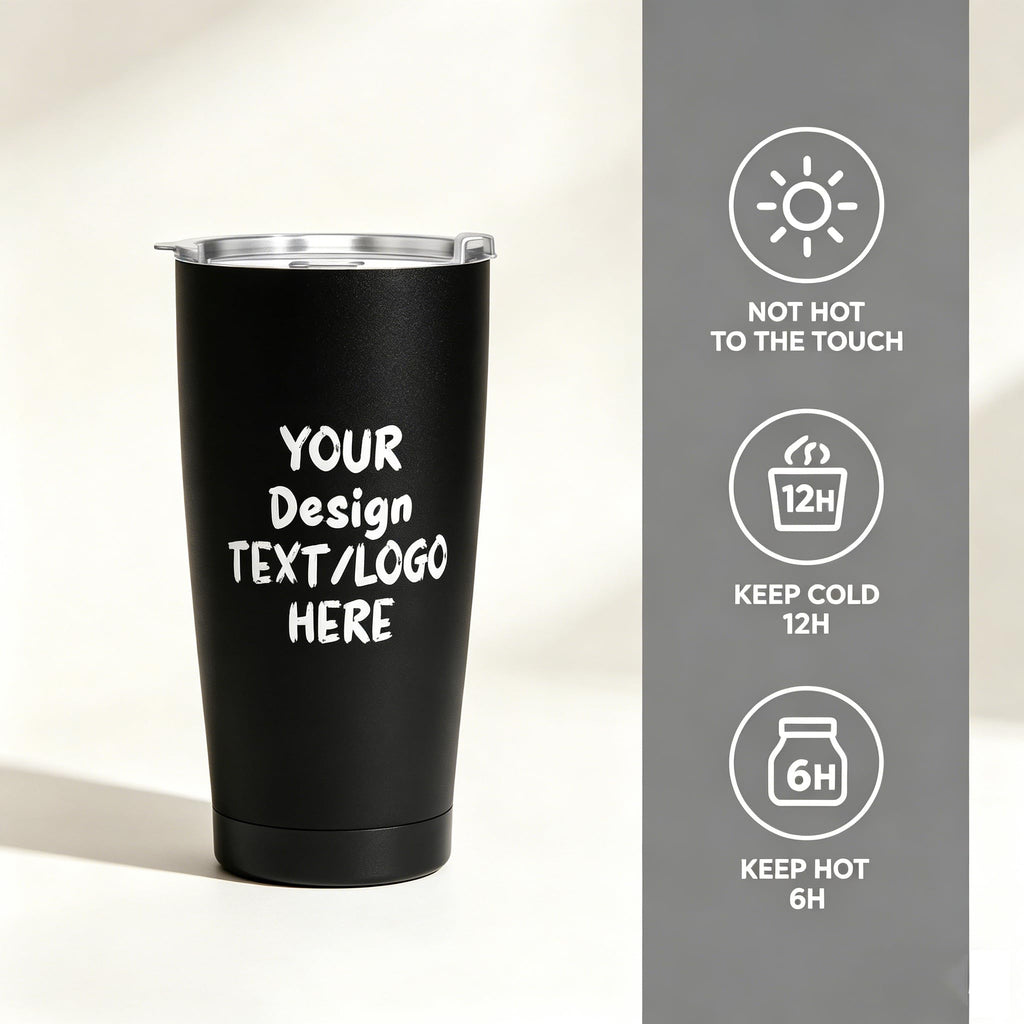 Custom Black Tumbler V38846