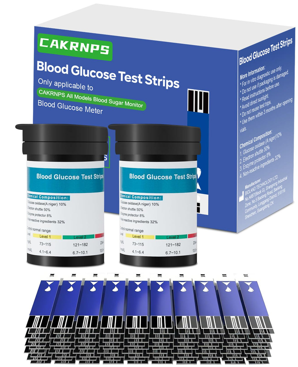 Blood Glucose Test Strips 100 Count C973