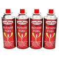 4 Pack 8oz Camping Fuel Canisters X9758