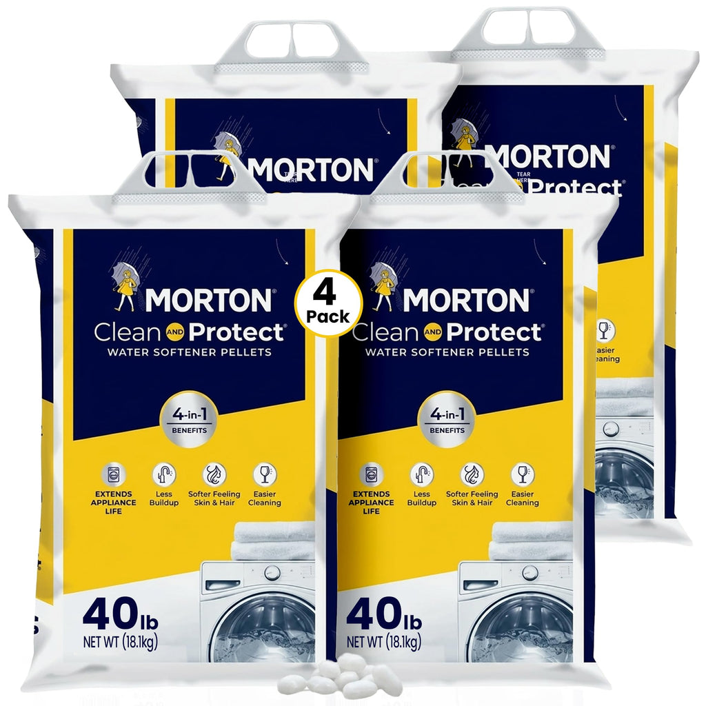 Water Softener Salt Pellets 40 lb 4 Pack F61053