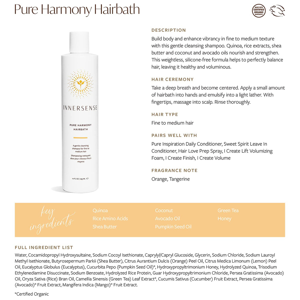 10 oz Hairbath + Daily Conditioner I791