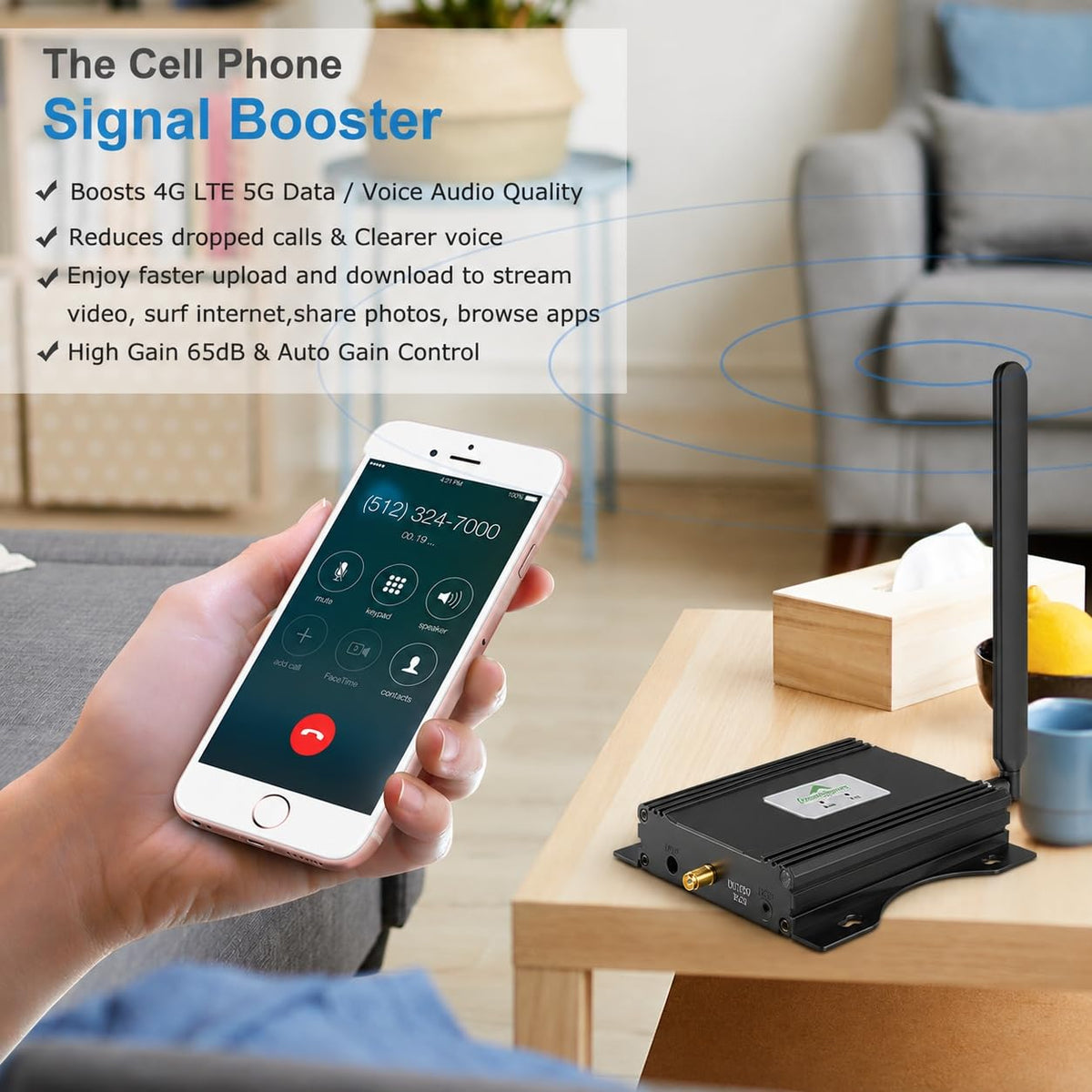 Cell Phone Signal Booster 5G 4G LTE R378966