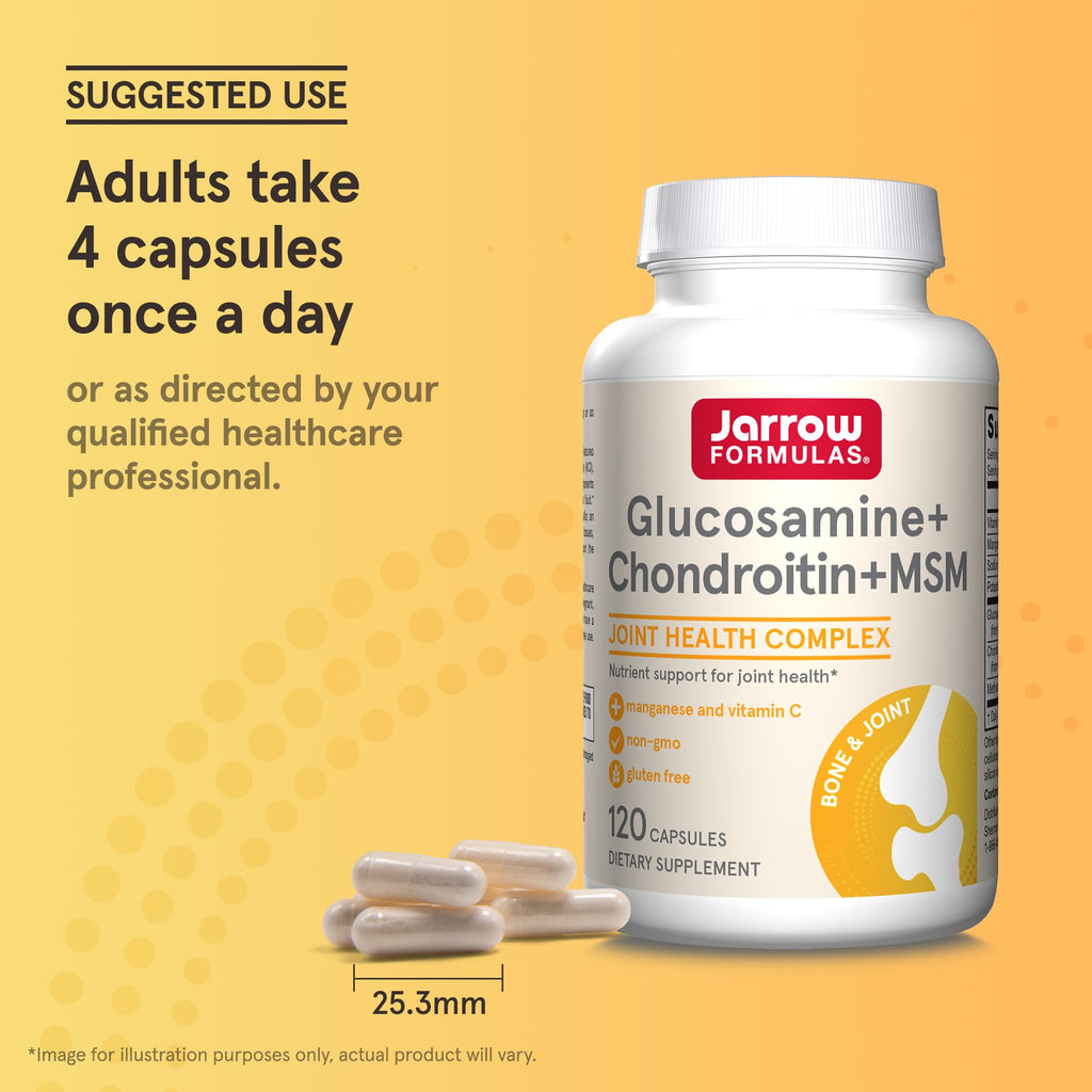 Glucosamine, Chondroitin, and MSM, 120 Capsules R6427