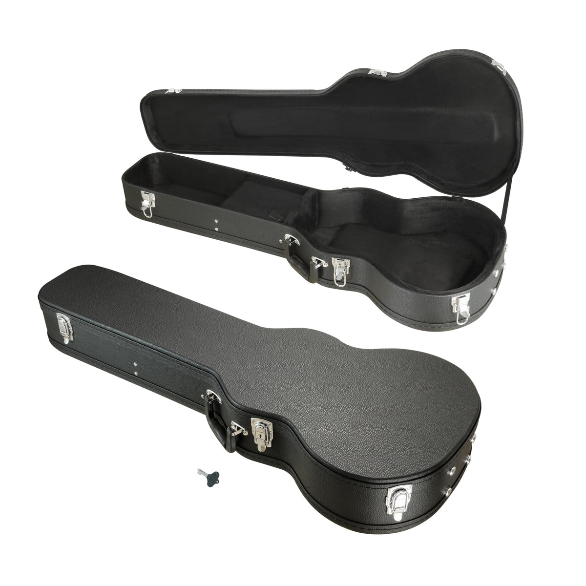 Electric Guitar Case Wooden Hard Shell Case With Lock W1993