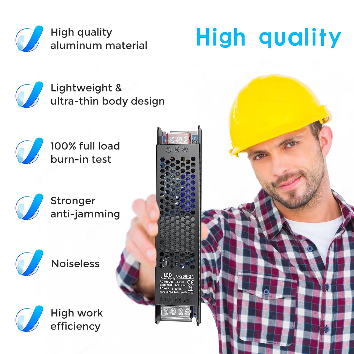 24V 200W LED Power Supply Z833