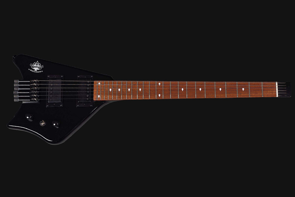 Headless Electric Travel Guitar with Hard Case E8342
