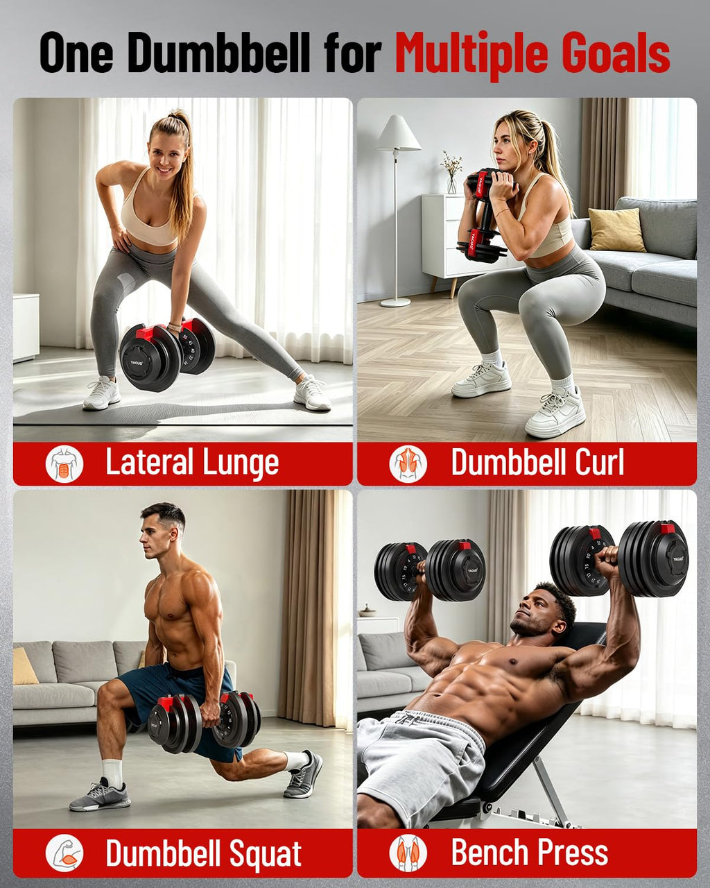 Adjustable Dumbbell Set F1083