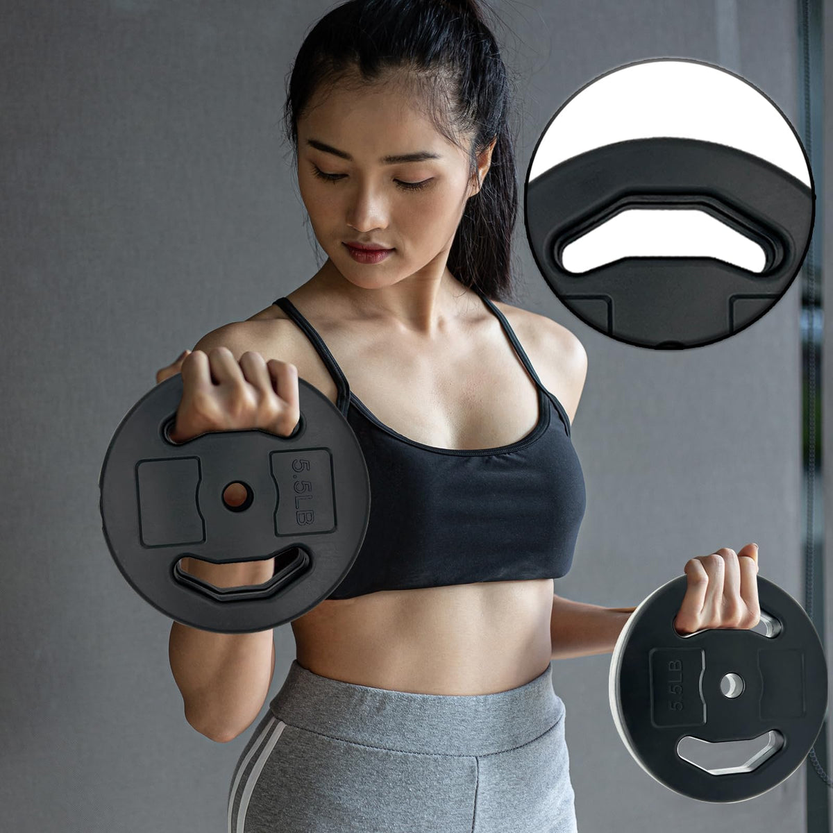 40 LB Adjustable Barbell Weight Set A5499