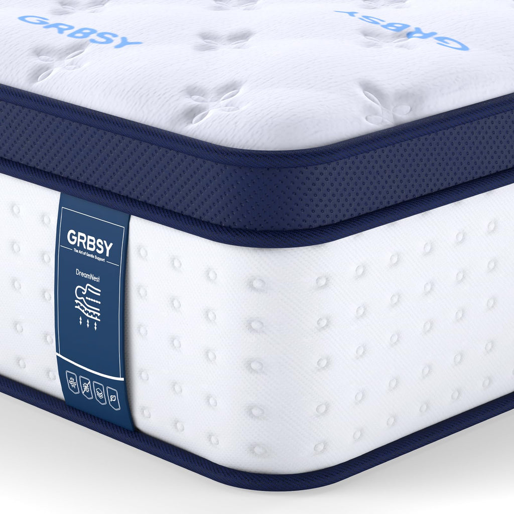 14 Inch Full Hybrid Mattress with Cooling Gel Memory Foam M5230