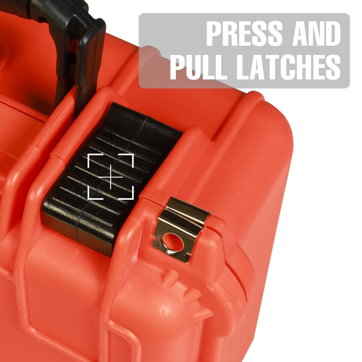 14x 11.5x 6.5 Inch Waterproof Protective Camera Case with Customizable Foam J492