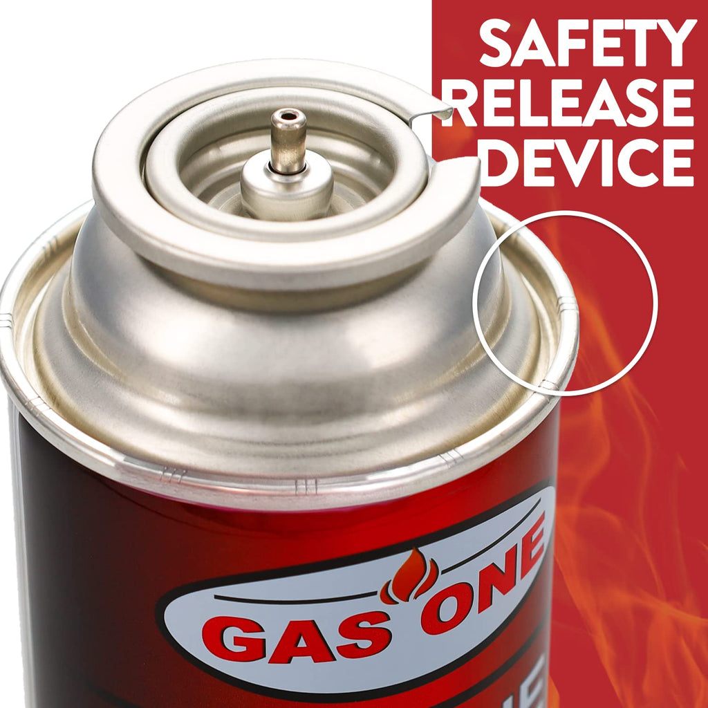 4 Pack 8oz Camping Fuel Canisters X9758