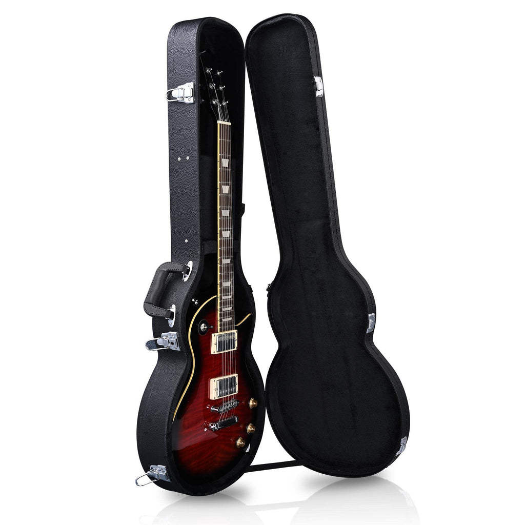 Electric Guitar Case Wooden Hard Shell Case With Lock W1993