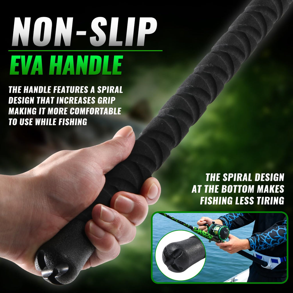 Carbon Fishing Rod with Solid Tip N102