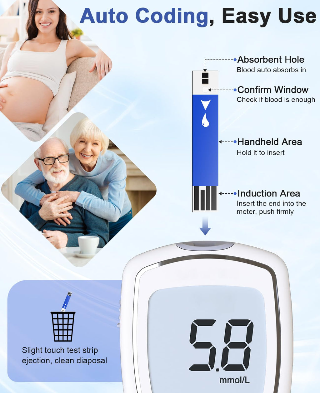 Blood Glucose Test Strips 100 Count C973