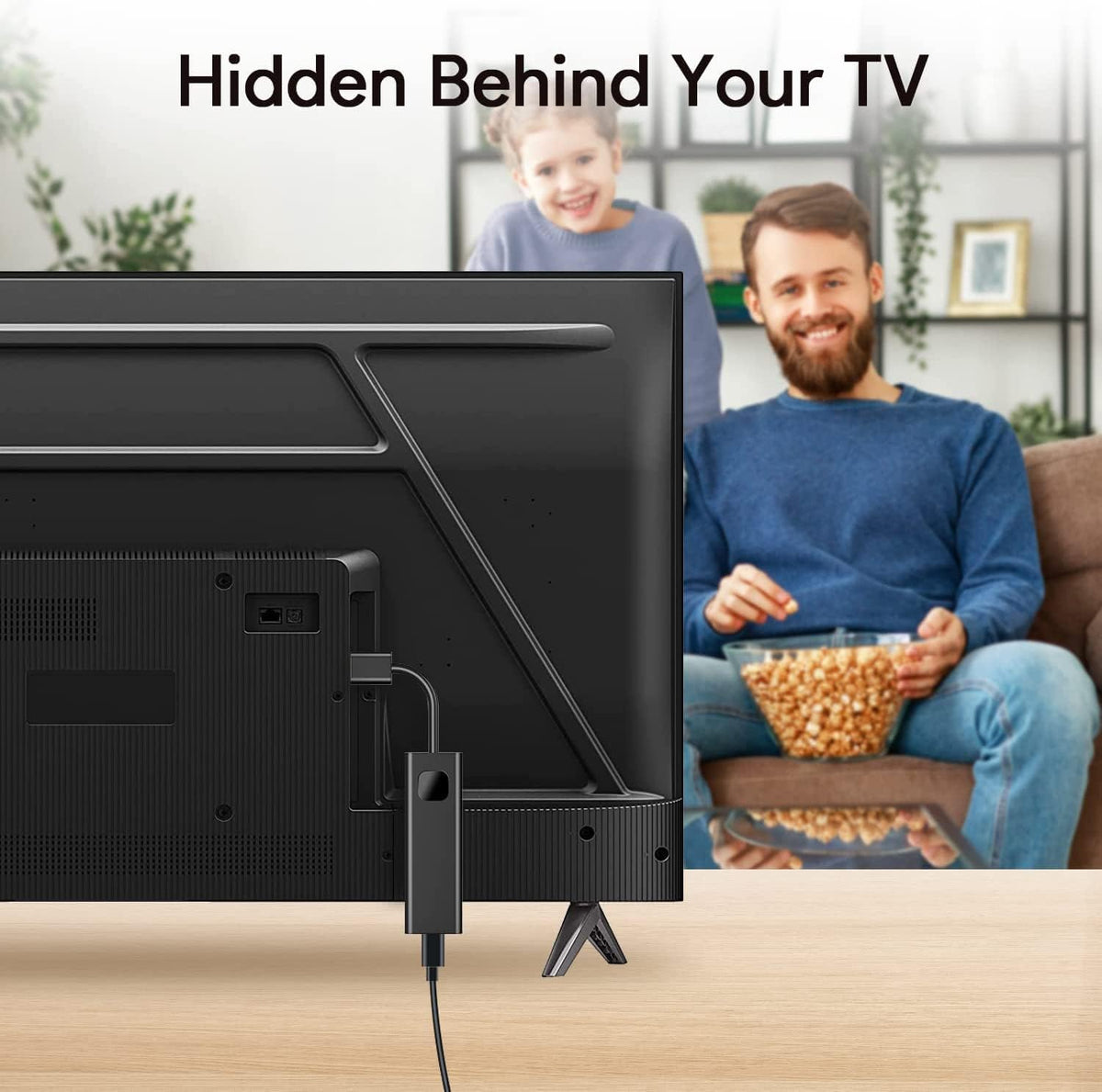 4K Android TV Stick Voice Remote Bluetooth Dual Band WiFi USB-C P1276