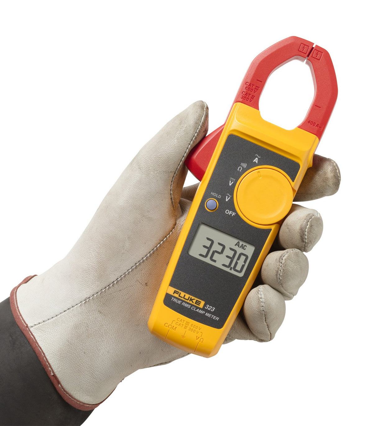 Clamp Meter, Measures AC Current to 400 A & AC/DC Voltage to 600 V C7557