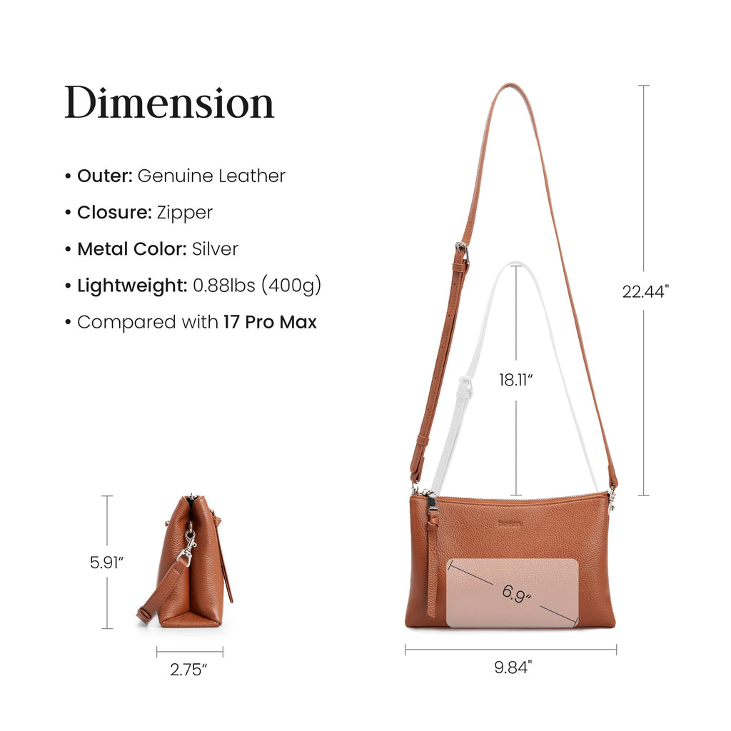 Genuine Leather Crossbody Bags D5751