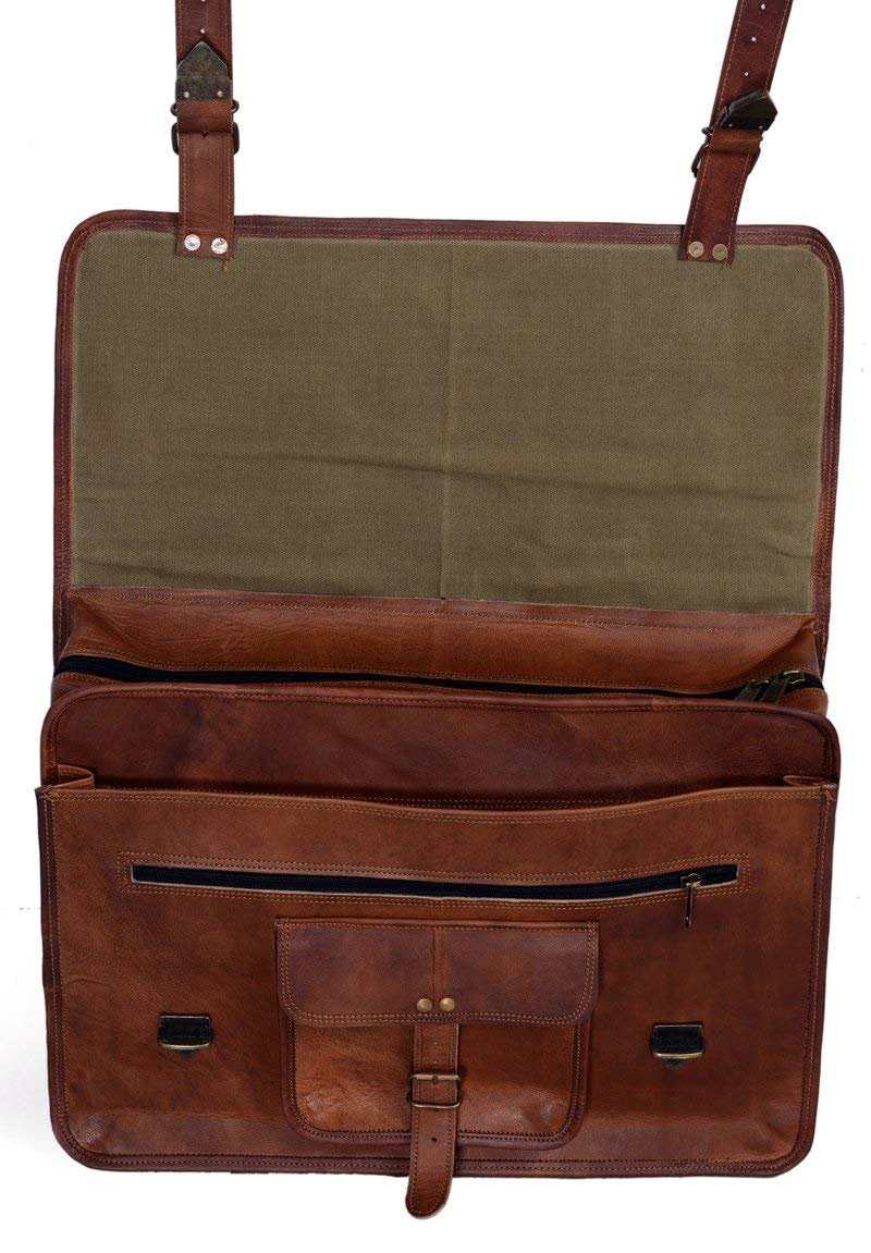 18 Inch Leather Briefcase C34811